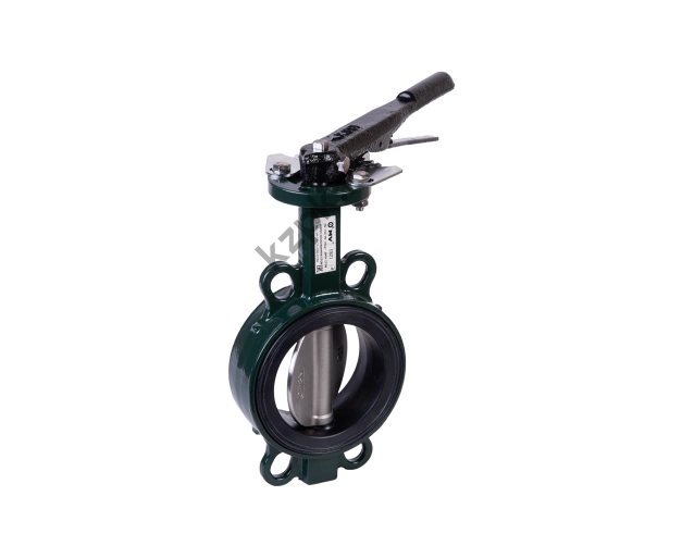 Межфланцевый затвор MV UBZ1 с рукояткой